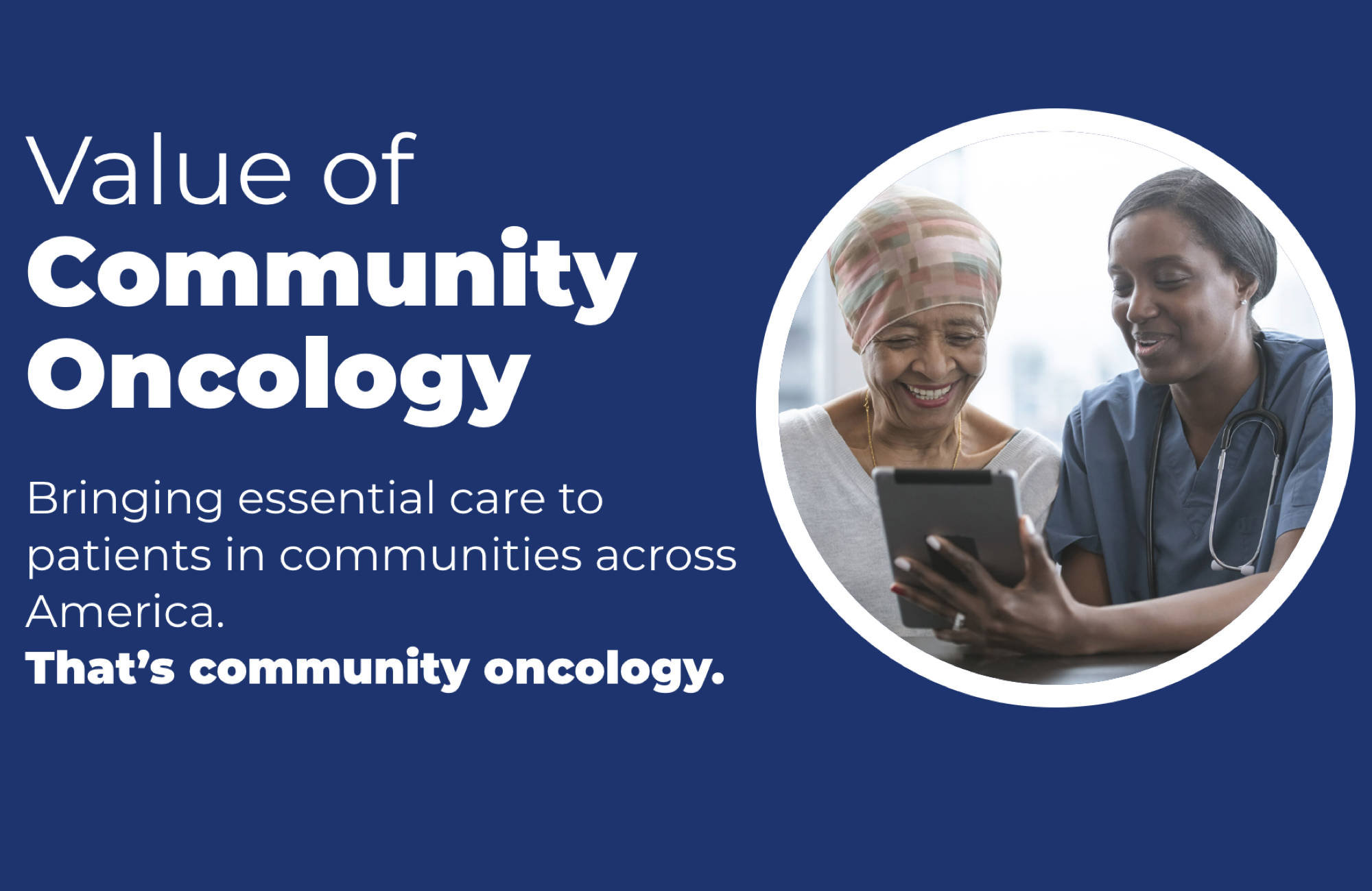value of community oncology thumb